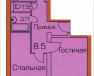 2-комнатная квартира площадью 56.7 кв.м в ЖК "Красная Горка 3", Колхозная, 55, корп.1 | цена 4 025 700 руб. | www.metrprice.ru