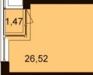 1-комнатная квартира площадью 31 кв.м, Ходынский бул., 2С1 | цена 7 099 150 руб. | www.metrprice.ru