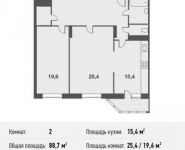 2-комнатная квартира площадью 93 кв.м, Носовихинское ш., 21 | цена 13 000 000 руб. | www.metrprice.ru