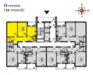 2-комнатная квартира площадью 64 кв.м, Бородинский бульвар, 13 | цена 4 802 250 руб. | www.metrprice.ru