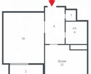 1-комнатная квартира площадью 47 кв.м, Мосфильмовская ул., 88К2 | цена 15 800 000 руб. | www.metrprice.ru