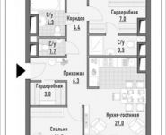 3-комнатная квартира площадью 102.03 кв.м, улица Сущёвский Вал, 49с2 | цена 29 370 000 руб. | www.metrprice.ru