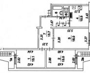 3-комнатная квартира площадью 74.7 кв.м, Маршала Жукова просп., 35К1 | цена 13 300 000 руб. | www.metrprice.ru
