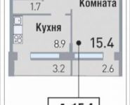 1-комнатная квартира площадью 41.2 кв.м, улица Саморы Машела, 5 | цена 5 673 240 руб. | www.metrprice.ru