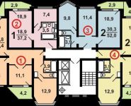 2-комнатная квартира площадью 61.8 кв.м, Путилковское ш., 19 | цена 5 250 000 руб. | www.metrprice.ru