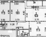 3-комнатная квартира площадью 92.1 кв.м, Погонный проезд, д.14 | цена 15 750 000 руб. | www.metrprice.ru