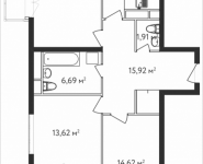 3-комнатная квартира площадью 88 кв.м, Вешняковская | цена 13 992 000 руб. | www.metrprice.ru