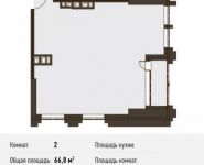 2-комнатная квартира площадью 66.5 кв.м, Новодмитровская ул., 5А | цена 10 207 750 руб. | www.metrprice.ru