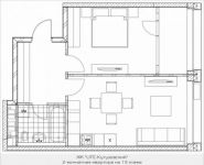 2-комнатная квартира площадью 52.4 кв.м, Гжатская ул., 9С3 | цена 10 916 963 руб. | www.metrprice.ru