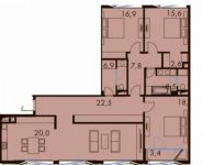 4-комнатная квартира площадью 151 кв.м, Садовническая ул., 31К1 | цена 57 751 616 руб. | www.metrprice.ru