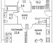 3-комнатная квартира площадью 97 кв.м, Золоторожский Вал, 11, стр. 9, корп.1 | цена 17 327 200 руб. | www.metrprice.ru