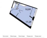 1-комнатная квартира площадью 39 кв.м, Академика Легостаева ул., 62 | цена 3 026 375 руб. | www.metrprice.ru