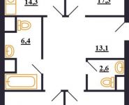 3-комнатная квартира площадью 89.5 кв.м, Дмитровское шоссе, 107к3 | цена 15 183 347 руб. | www.metrprice.ru