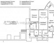 3-комнатная квартира площадью 121 кв.м, Островитянова ул., 6 | цена 46 400 000 руб. | www.metrprice.ru