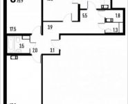 3-комнатная квартира площадью 75.9 кв.м в ЖК "Орехово-Борисово", улица Энергетиков, 6 | цена 10 064 340 руб. | www.metrprice.ru
