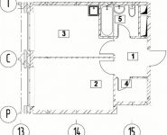 1-комнатная квартира площадью 37.04 кв.м, Новоалексеевская ул, 16с29 | цена 7 713 450 руб. | www.metrprice.ru