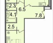 3-комнатная квартира площадью 88.6 кв.м, Серебрякова, 11-13, корп.3 | цена 12 749 540 руб. | www.metrprice.ru