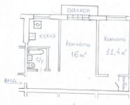 2-комнатная квартира площадью 42 кв.м, Азовская ул., 37К1 | цена 6 800 000 руб. | www.metrprice.ru