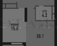 1-комнатная квартира площадью 56 кв.м, Наметкина ул., 18К2 | цена 18 000 000 руб. | www.metrprice.ru