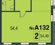 2-комнатная квартира площадью 54 кв.м в ЖК "AFI Residence. Павелецкая", Павелецкая набережная, 8 | цена 8 704 000 руб. | www.metrprice.ru