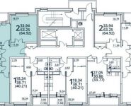 2-комнатная квартира площадью 64 кв.м, Радиальная 6-я ул., 7С31 | цена 5 742 174 руб. | www.metrprice.ru