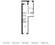 2-комнатная квартира площадью 41.8 кв.м, Дмитровское шоссе, 122Б | цена 4 514 400 руб. | www.metrprice.ru