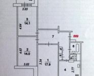 3-комнатная квартира площадью 76.3 кв.м, Братиславская улица, 34к2 | цена 10 150 000 руб. | www.metrprice.ru