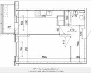 1-комнатная квартира площадью 37.5 кв.м, бульвар Космонавтов, корп.14 | цена 2 883 288 руб. | www.metrprice.ru