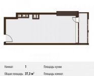 1-комнатная квартира площадью 37.3 кв.м, Новодмитровская улица, 5А | цена 7 900 140 руб. | www.metrprice.ru