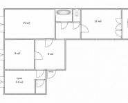 3-комнатная квартира площадью 65 кв.м, Юбилейный пр-т, 10 | цена 7 900 000 руб. | www.metrprice.ru