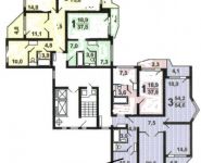 3-комнатная квартира площадью 84.6 кв.м, Перервинский бул., 21К3 | цена 12 900 000 руб. | www.metrprice.ru