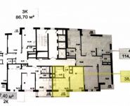 1-комнатная квартира площадью 38.1 кв.м, Чонгарский бульвар, 26с1 | цена 7 000 000 руб. | www.metrprice.ru