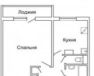 1-комнатная квартира площадью 39 кв.м, Федеративный просп., 10К1 | цена 6 000 000 руб. | www.metrprice.ru