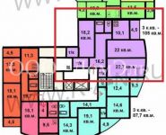 3-комнатная квартира площадью 74 кв.м, Леоновское ш., 11 | цена 4 000 000 руб. | www.metrprice.ru