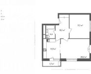 2-комнатная квартира площадью 67.1 кв.м, Вешняковская ул, 18 | цена 11 091 630 руб. | www.metrprice.ru