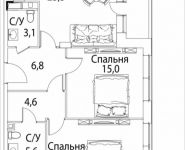 3-комнатная квартира площадью 80 кв.м, Юго-Восточный административный округ, район Лефортово, жилой квартал Символ, к4 | цена 15 900 000 руб. | www.metrprice.ru