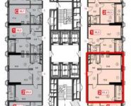 2-комнатная квартира площадью 63.4 кв.м, микрорайон 1 Мая, 24 | цена 12 800 460 руб. | www.metrprice.ru