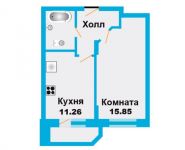 1-комнатная квартира площадью 0 кв.м, Рупасовский 2-й пер., 3 | цена 3 712 000 руб. | www.metrprice.ru