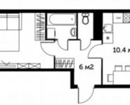 1-комнатная квартира площадью 37 кв.м, ул Софийская, д. 15 | цена 2 830 000 руб. | www.metrprice.ru