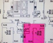 1-комнатная квартира площадью 45.1 кв.м, улица Чистяковой, 3 | цена 5 213 560 руб. | www.metrprice.ru
