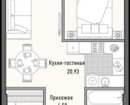 1-комнатная квартира площадью 46.1 кв.м, проспект Мира, 102к1 | цена 11 130 000 руб. | www.metrprice.ru