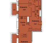 3-комнатная квартира площадью 91.15 кв.м, Ярославское ш, 141 | цена 5 833 600 руб. | www.metrprice.ru