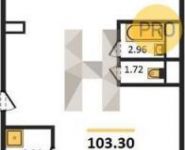 3-комнатная квартира площадью 103.3 кв.м, Попов пр., 4 | цена 30 569 570 руб. | www.metrprice.ru