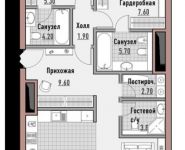 3-комнатная квартира площадью 125.6 кв.м в ЖК "РЕНОМЭ", Новослободская улица, д.24, к.1 | цена 66 920 000 руб. | www.metrprice.ru