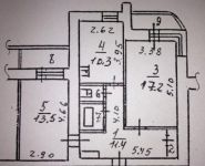 2-комнатная квартира площадью 57 кв.м, Пролетарская ул., 53 | цена 4 650 000 руб. | www.metrprice.ru