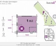 1-комнатная квартира площадью 44.8 кв.м, 9 мая, корп.1 | цена 4 480 000 руб. | www.metrprice.ru