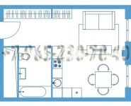 1-комнатная квартира площадью 37 кв.м, Кожевнический пр., 4 | цена 14 153 000 руб. | www.metrprice.ru