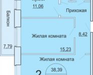 2-комнатная квартира площадью 65 кв.м, Садовая ул., 3 | цена 3 530 077 руб. | www.metrprice.ru