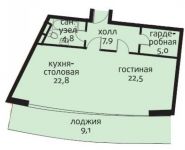 1-комнатная квартира площадью 73 кв.м, Ефремова ул., 10 | цена 39 400 000 руб. | www.metrprice.ru