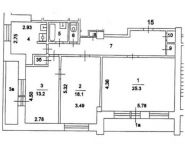 3-комнатная квартира площадью 90 кв.м, Волоколамское ш., 60к1 | цена 17 900 000 руб. | www.metrprice.ru